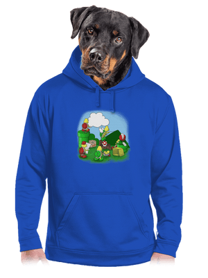 férfi kenguruzsebes pulóver