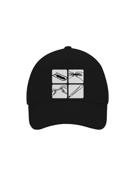 Joint baseballsapka Black