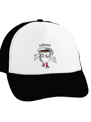 Zombie coffee teherautós sapka Black cap