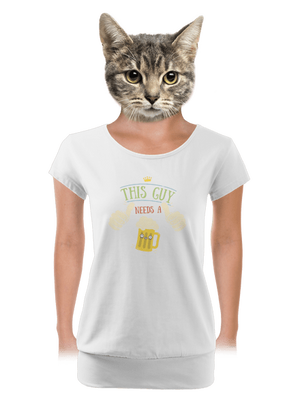 női póló elasztikus alsó szegéllyel