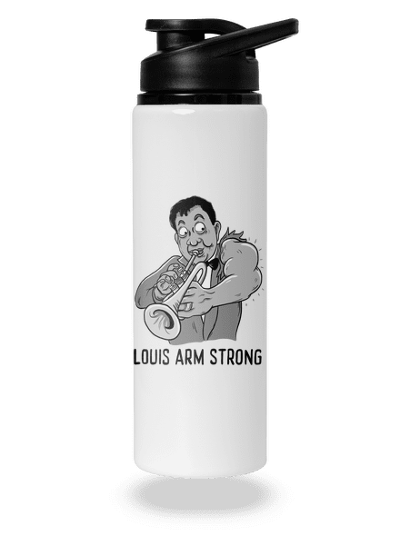 Louis Armstrong kulacs White