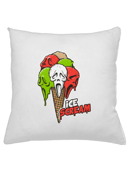 Ice Scream párna White