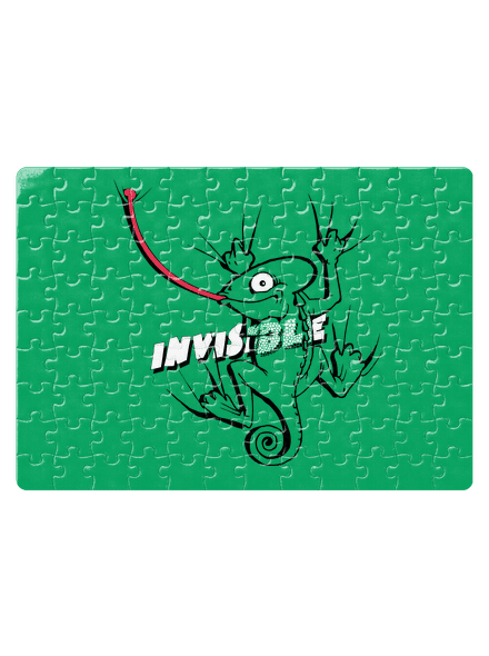 Invisible chameleon kirakós White