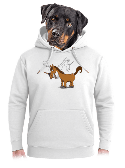 Jednorožec unisex prémium pulóver Snowwhite