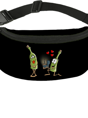 A bor szeretete övtáska Black