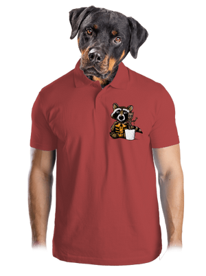 A galaxis őrzői férfi pólóingek Burgundy