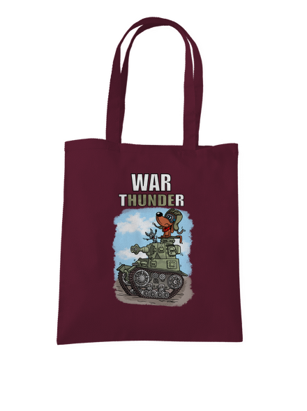 War Hunde táska Burgundy
