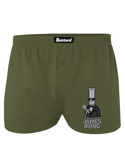 James Bong férfi alsó nadrág Khaki