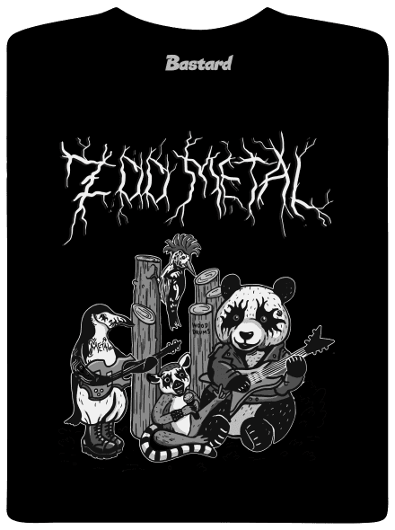 ZOO metal gyerek póló Black