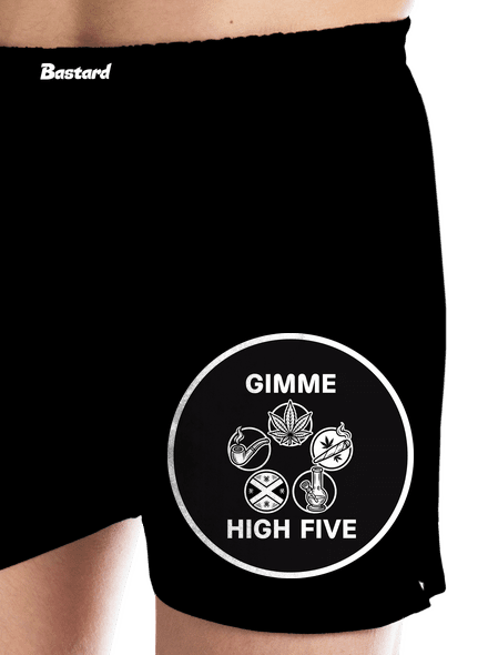 Gimme high five férfi alsó nadrág Black