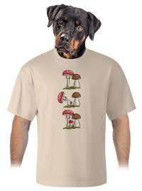 unisex túlméretezett póló