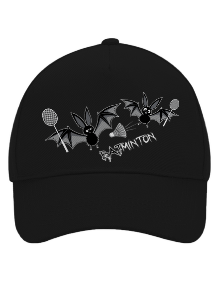 Batminton baseballsapka Black