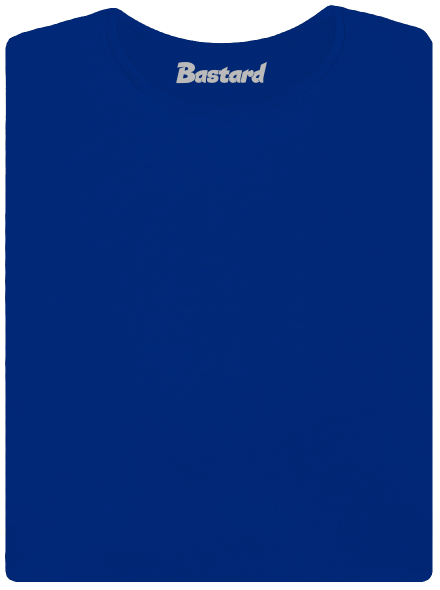 Nyomtatás nélkül női póló Royal Blue Mal