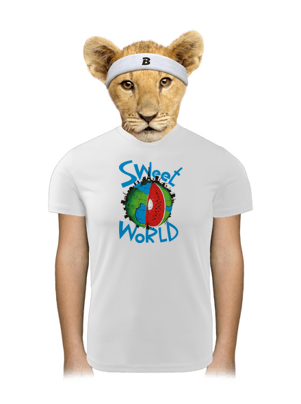 Sweet world gyerek sport póló White
