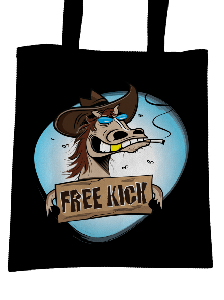 Free kick táska Black