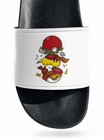 Pokémon burger papucs White