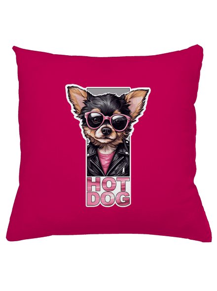 Very hot dog párna Fuchsia Pink