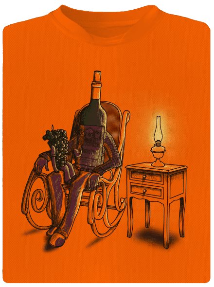 Nagyapa, mondd el gyerek sport póló Neon Orange