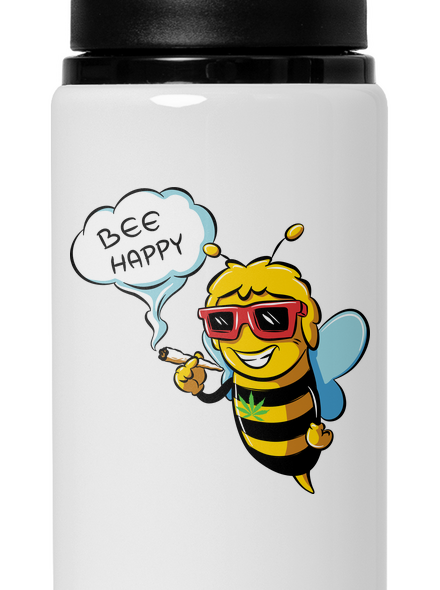 Bee happy kulacs White