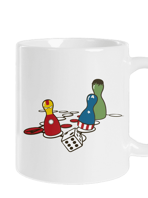 Szuperhős ne haragudj hagyományos bögre White