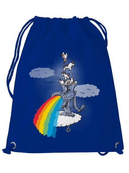 Hogyan készül a szivárvány hátizsák Royal Blue Mal