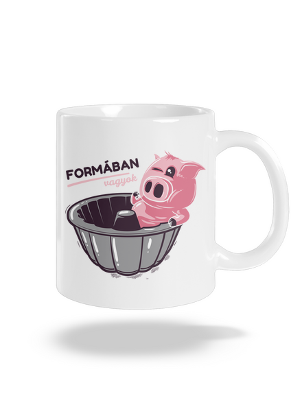 Formában hagyományos bögre White
