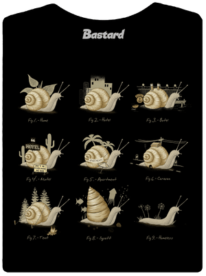 Édes otthon prémium női póló Black