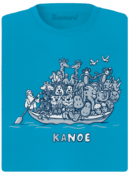 Noé bárkája női sportpóló Blue Atol