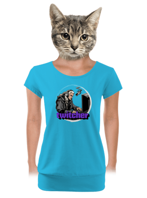 női póló elasztikus alsó szegéllyel