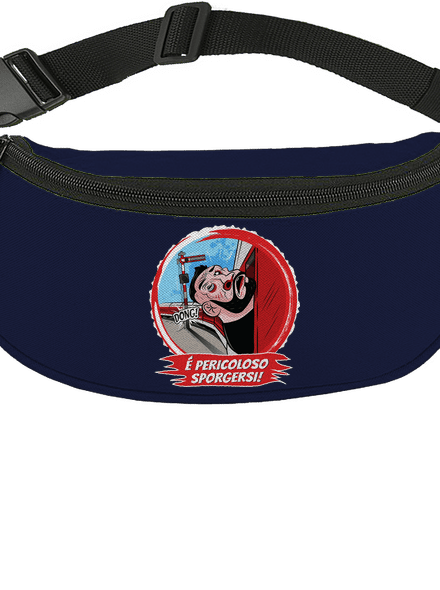 É pericoloso sporgersi övtáska French Navy