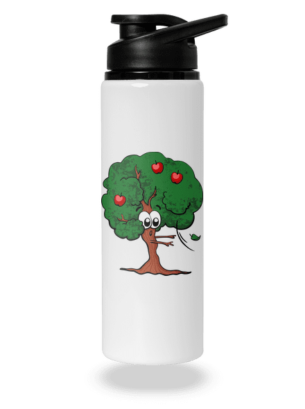 Alma és almafa kulacs White