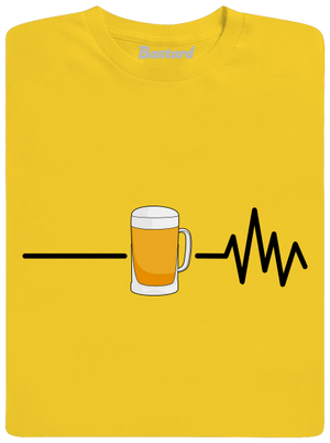 Beer help férfi póló Gold