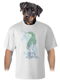 unisex túlméretezett póló