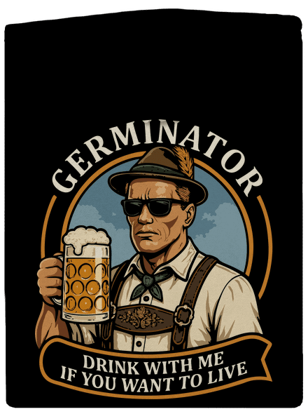 Germinator cipzáras női pulóver Black