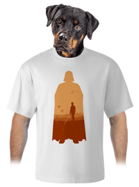 unisex túlméretezett póló