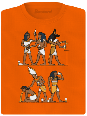 Egyiptomi parti női sportpóló Neon Orange