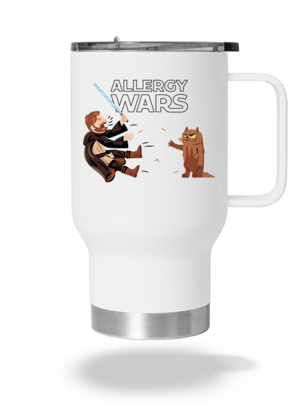 Allergy Wars termosz bögre White