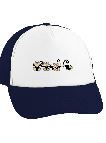 Majmok teherautós sapka French Navy cap