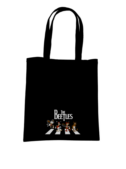 Beatles táska Black