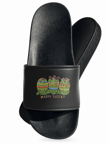 Happy easter papucs Black