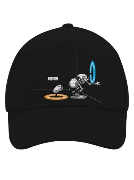 Portal surprise baseballsapka Black
