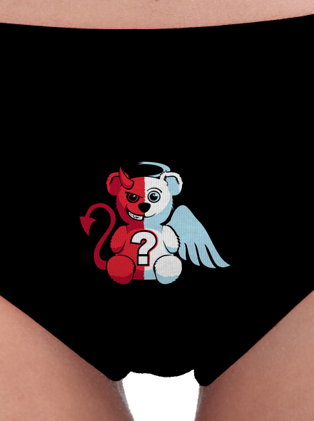 Angyal vagy ördög női bugyik Black