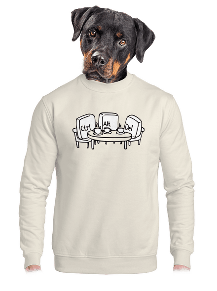 Elválaszthatatlan haverok unisex crewneck Off White
