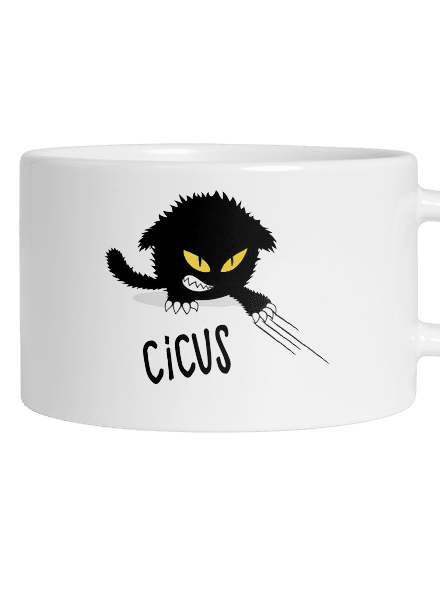 Cicus macaron bögre White