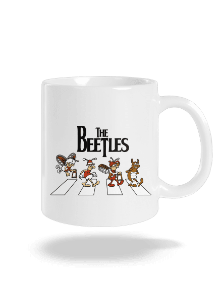 Beatles hagyományos bögre White
