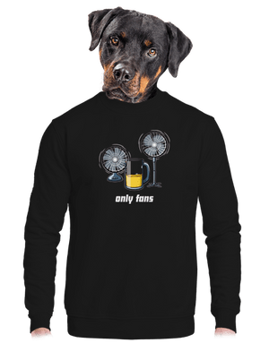 Only fans unisex crewneck Black