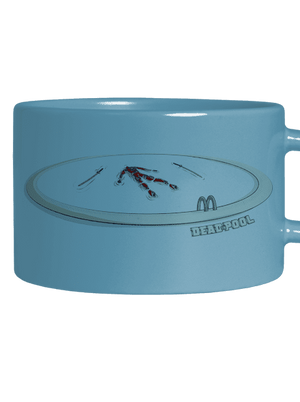 Dead in pool macaron bögre Blue Macaron