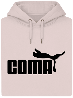 Coma unisex prémium pulóver Rose Chalk