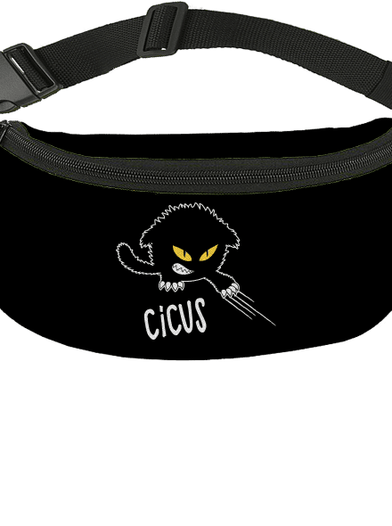 Cicus övtáska Black
