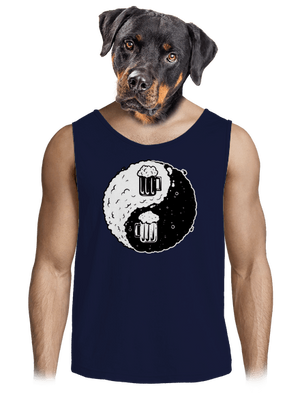 Jin Jang sör férfi trikó French Navy